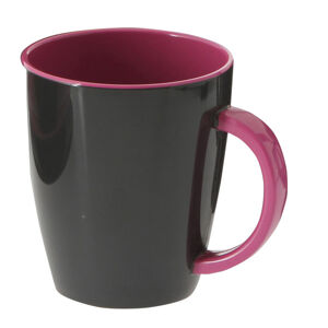 Gimex Sada nádobí Grey Color Line Purple Hrníček na kávu 350 ml